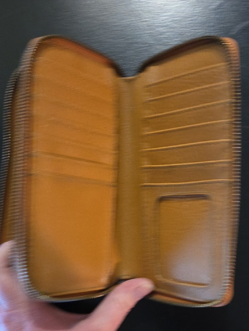 Matt & Nat Tan Zip-Around Vegan Leather Wallet - Picture 8 of 11